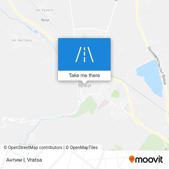 Антим I map
