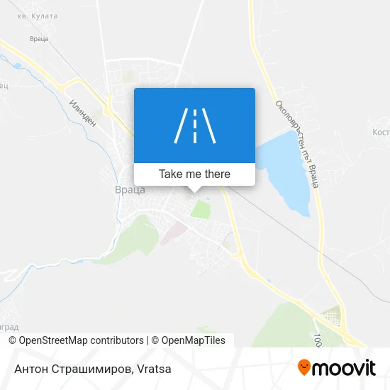 Карта Антон Страшимиров