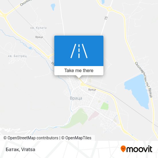 Батак map