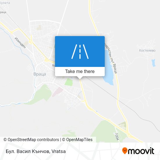 Бул. Васил Кънчов map
