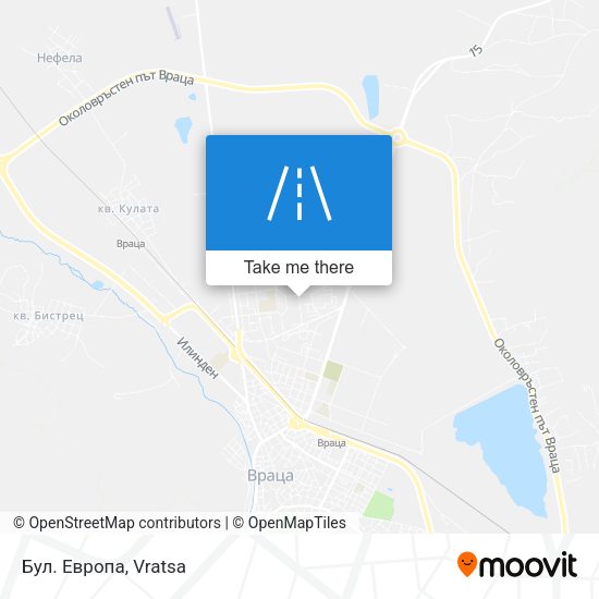 Бул. Европа map