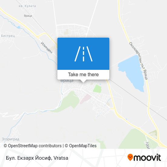 Бул. Екзарх Йосиф map