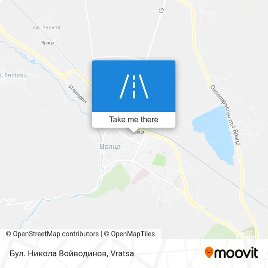 Карта Бул. Никола Войводинов