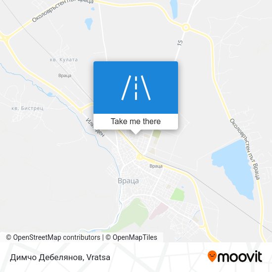 Димчо Дебелянов map