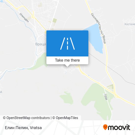 Елин Пелин map