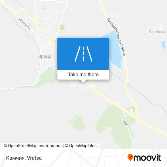 Карта Камчия