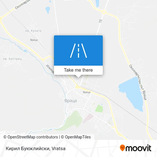 Карта Кирил Буюклийски