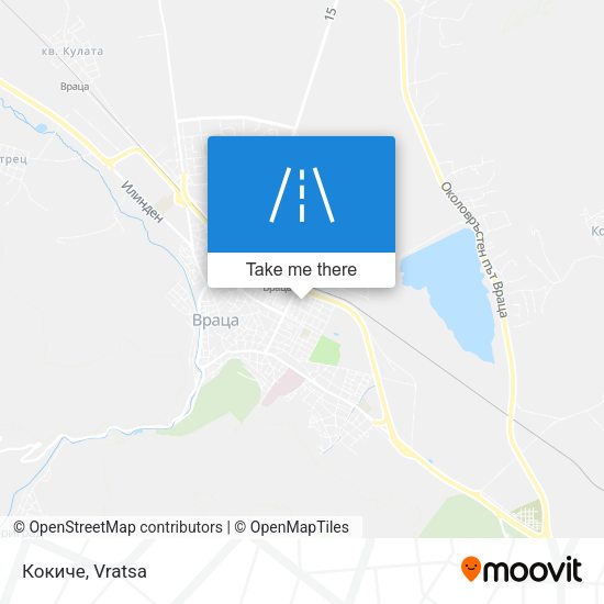 Карта Кокиче