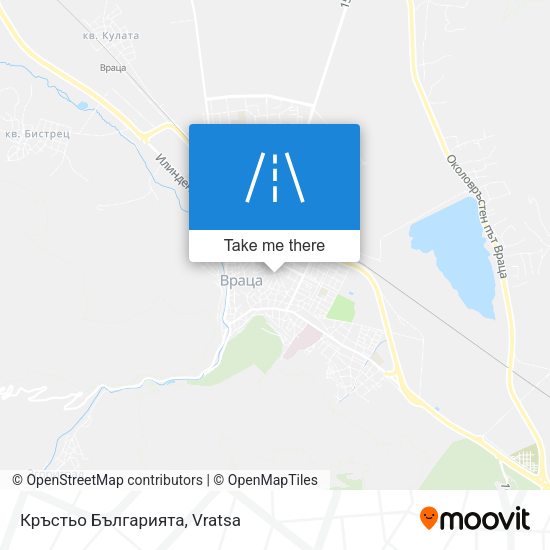 Кръстьо Българията map