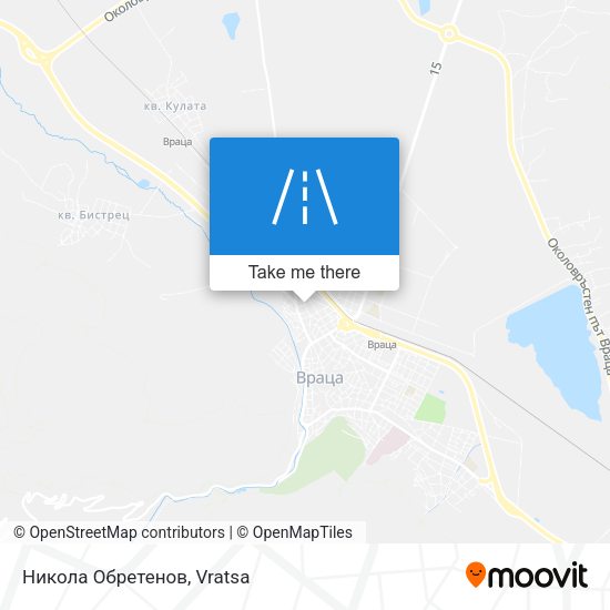 Карта Никола Обретенов