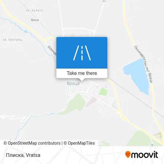 Карта Плиска