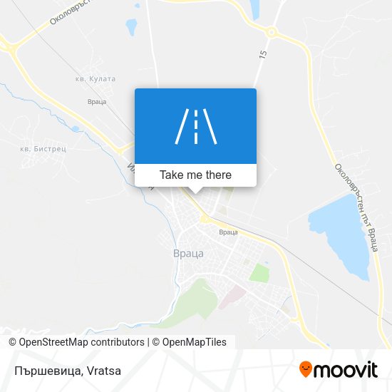 Пършевица map