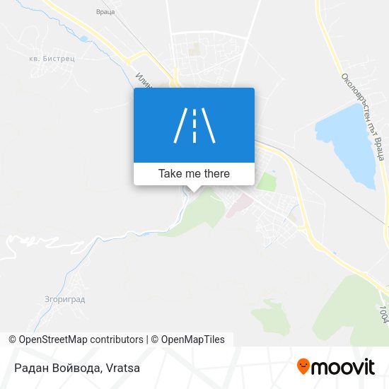 Радан Войвода map