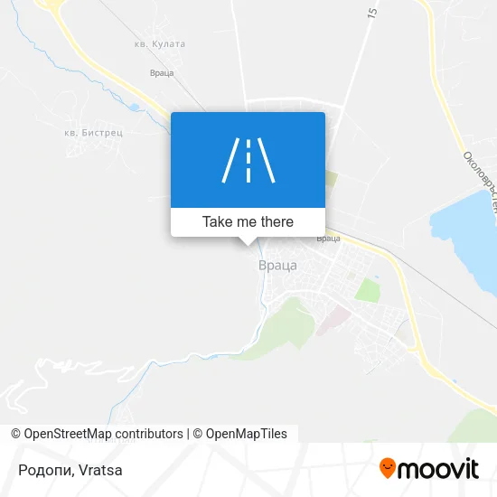 Карта Родопи