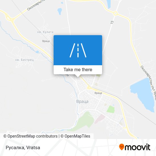 Русалка map
