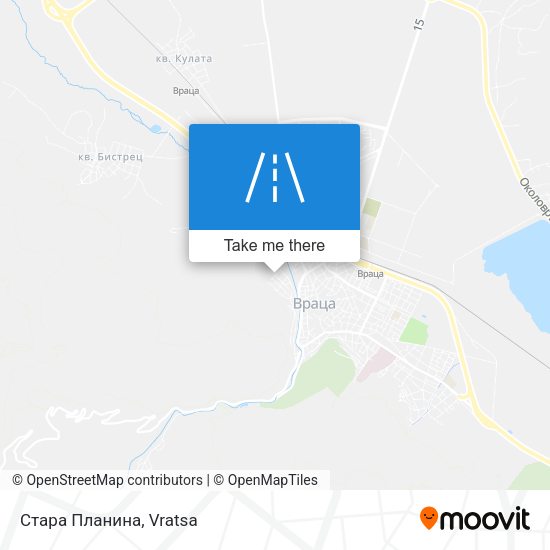 Стара Планина map