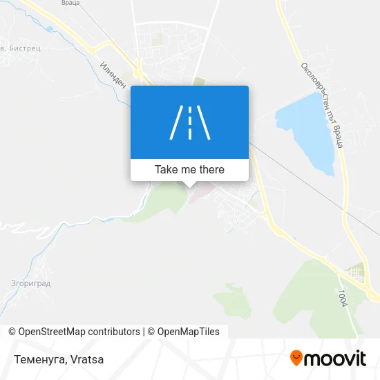 Карта Теменуга