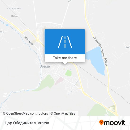 Цар Обединител map