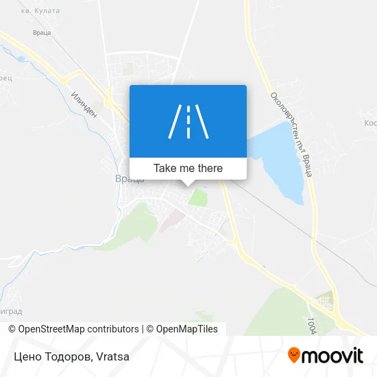 Карта Цено Тодоров