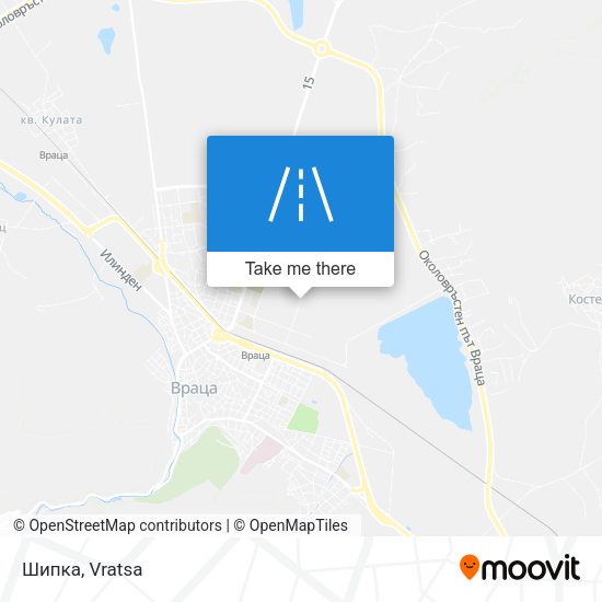 Шипка map
