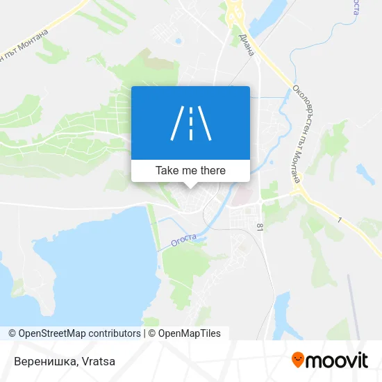 Карта Веренишка