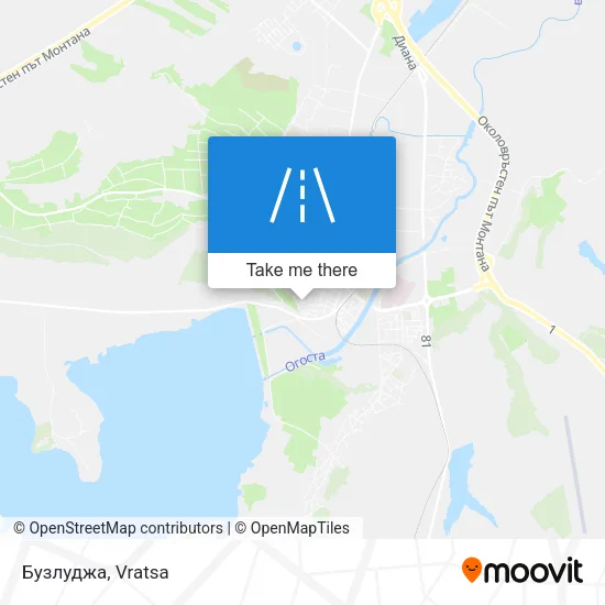 Карта Бузлуджа