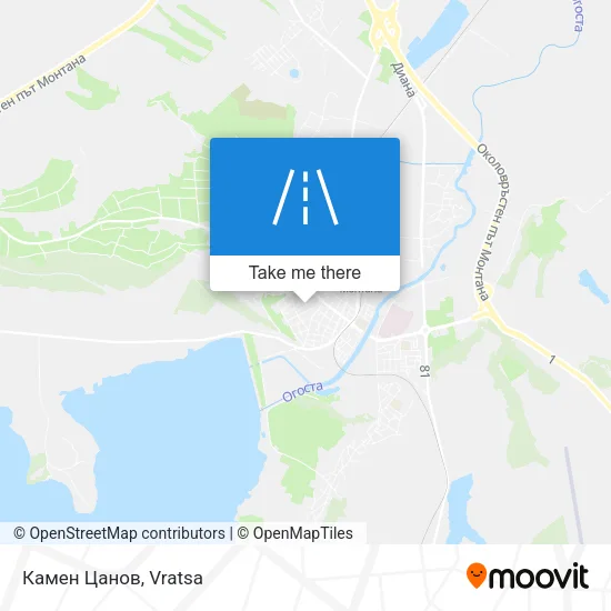 Карта Камен Цанов