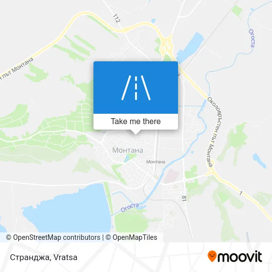 Карта Странджа