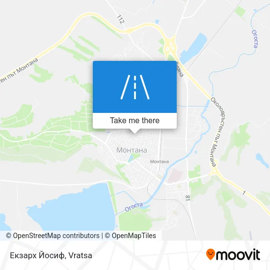 Карта Екзарх Йосиф