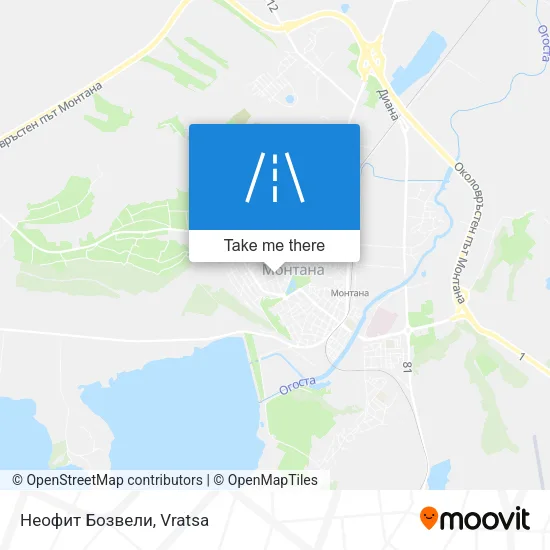 Карта Неофит Бозвели