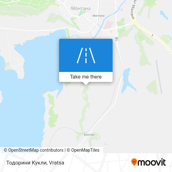 Карта Тодорини Кукли