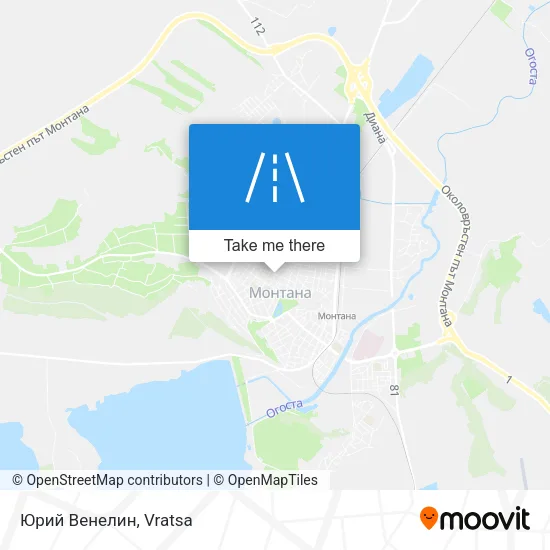 Карта Юрий Венелин