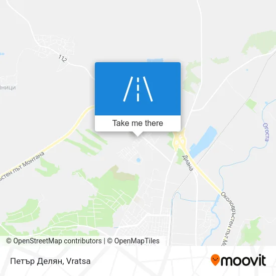 Карта Петър Делян