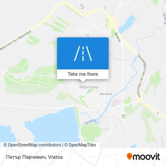 Карта Петър Парчевич