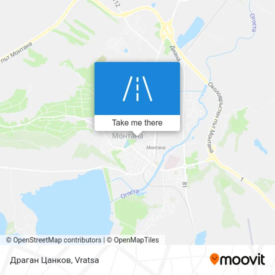 Карта Драган Цанков