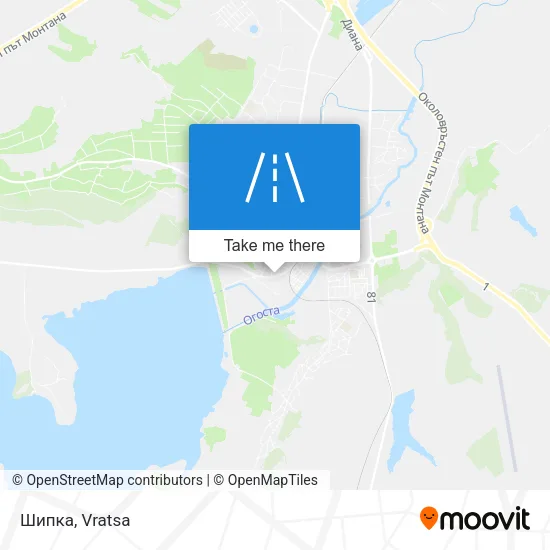 Карта Шипка