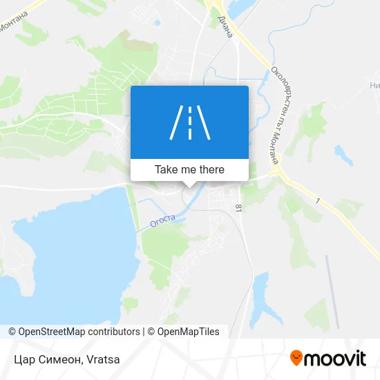 Карта Цар Симеон