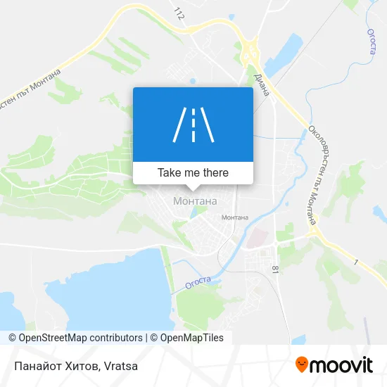 Карта Панайот Хитов