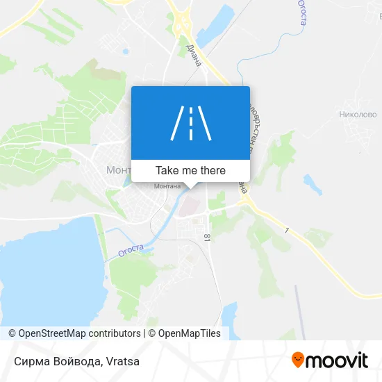 Карта Сирма Войвода