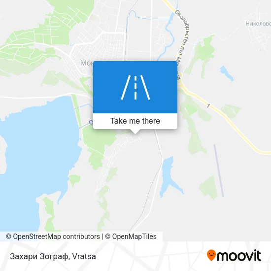 Карта Захари Зограф