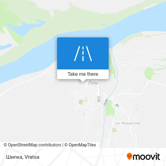 Карта Шипка