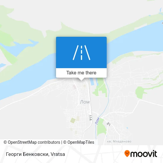 Карта Георги Бенковски