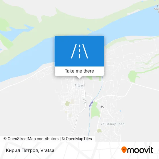 Карта Кирил Петров