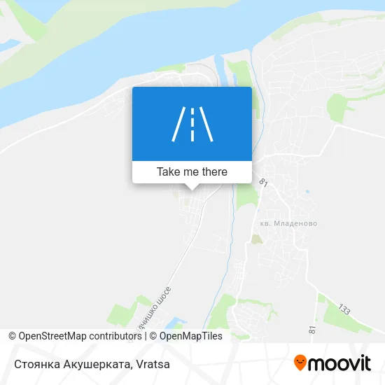 Карта Стоянка Акушерката