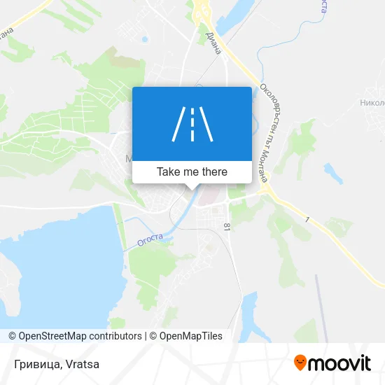 Карта Гривица