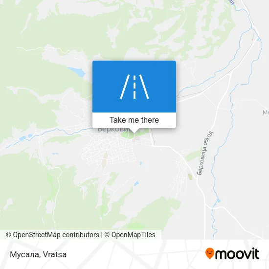 Карта Мусала