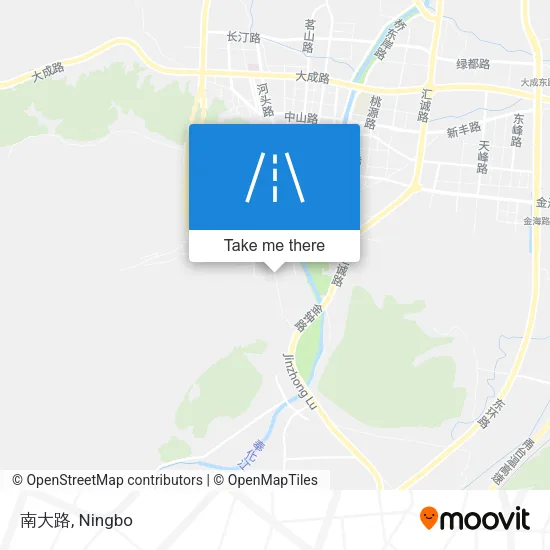 南大路 map