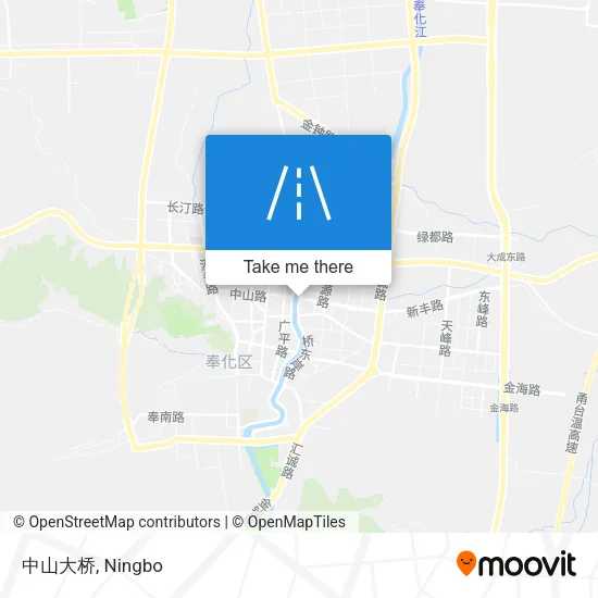 中山大桥 map