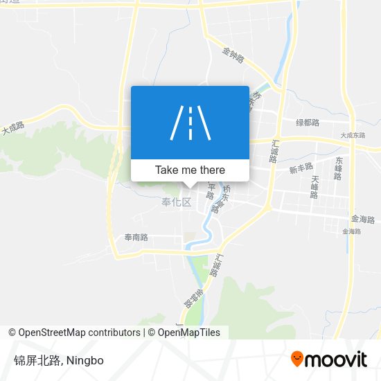 锦屏北路 map