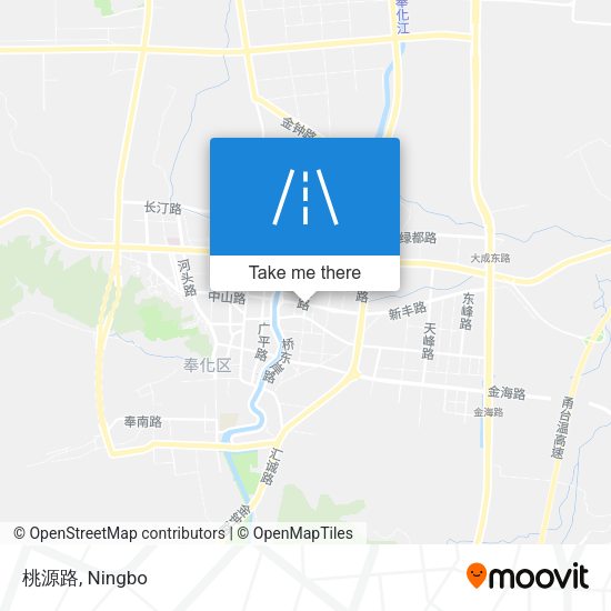 桃源路 map
